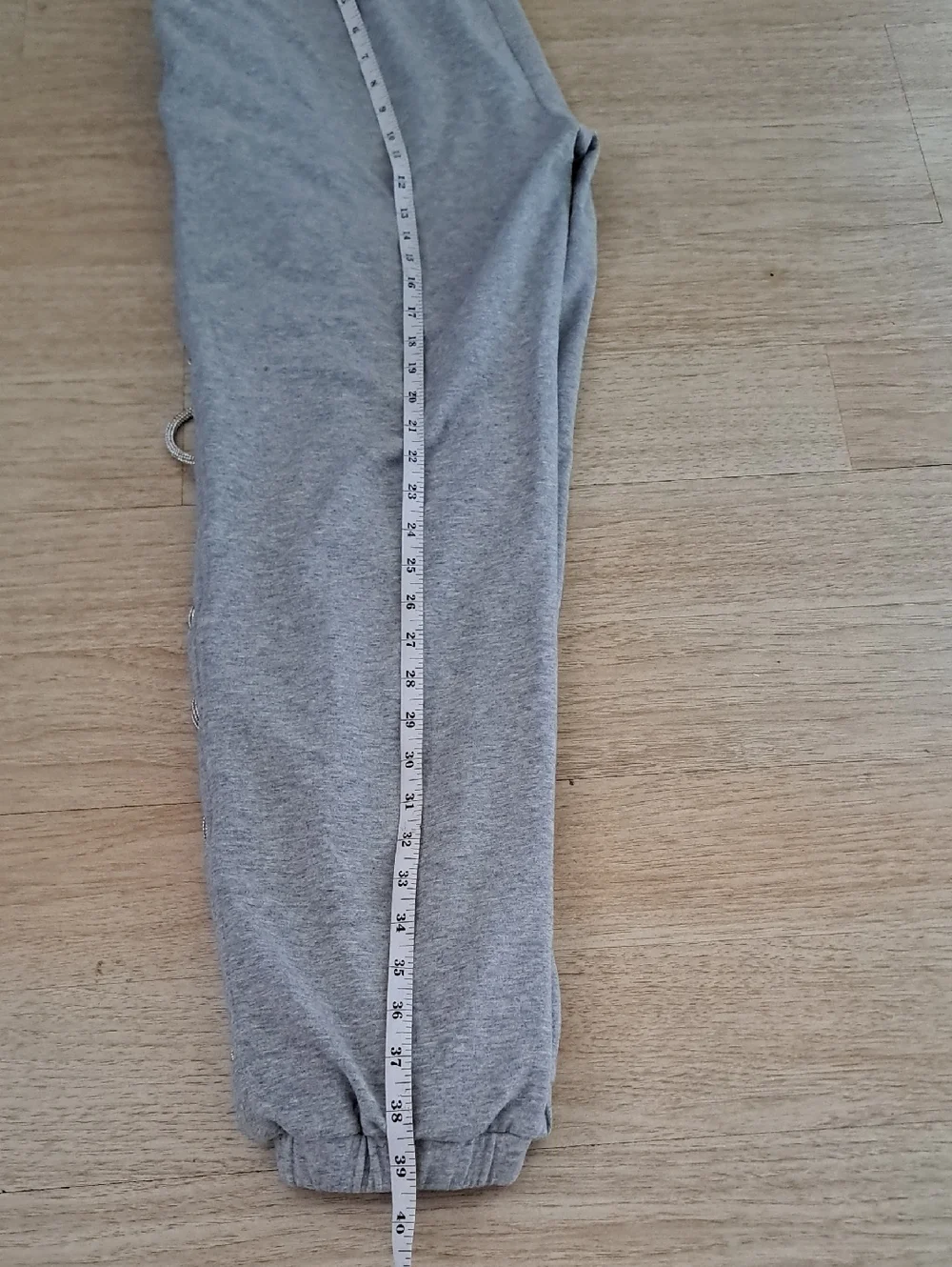 LABIJOU Grey Lace-Up Side Sweatpants - Picture 4 of 8